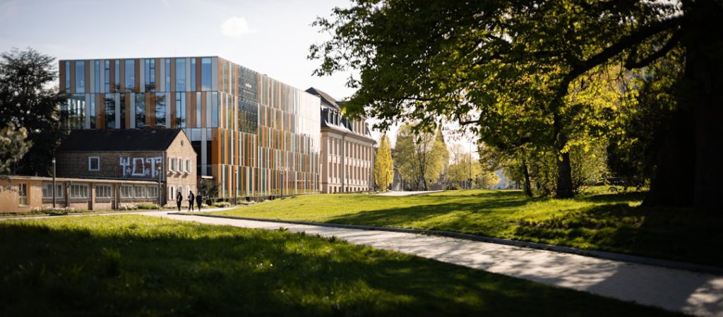 University campus building, representing law colleges in Nepal